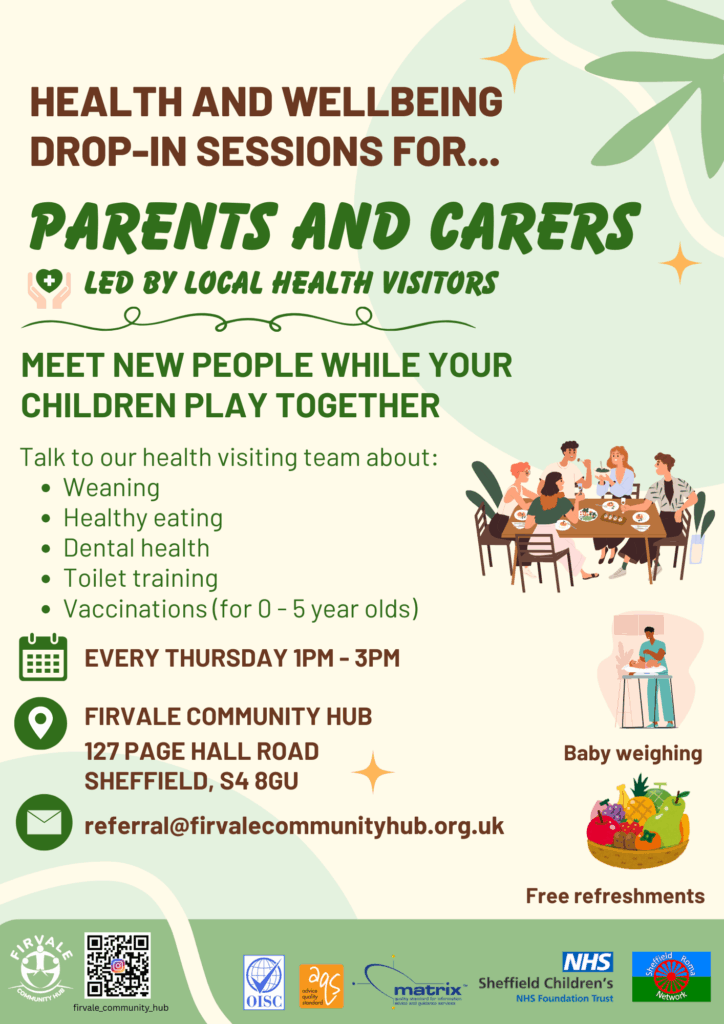 Health and wellbeing, parents and carers